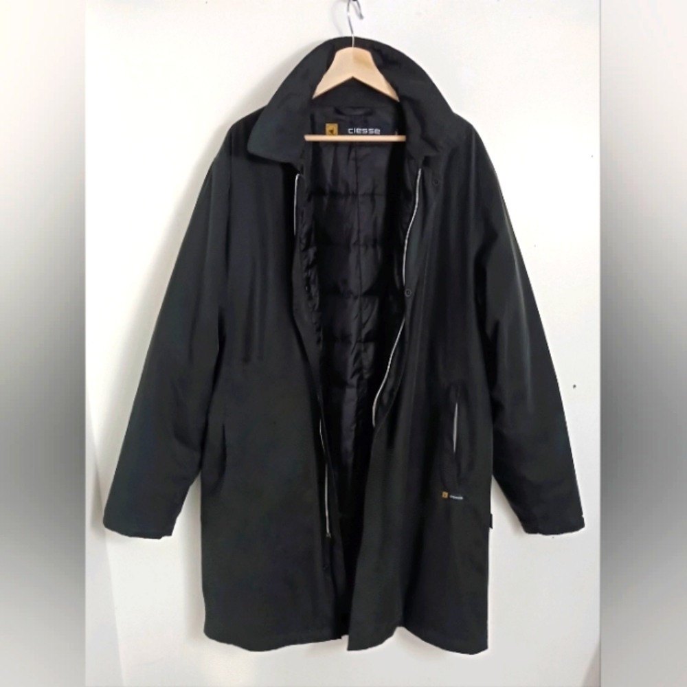 Goosedown puffer coat in Gore-Tex